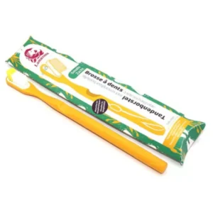 Brosse à dents souple - Rechargeable - Jaune
