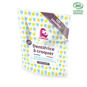 Dentifrice à croquer - Citron et gingembre
