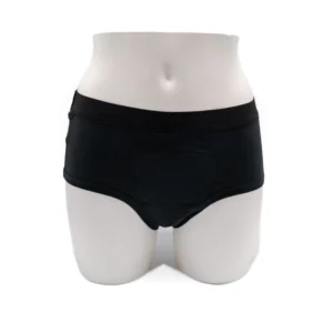 Shorty menstruel noir S