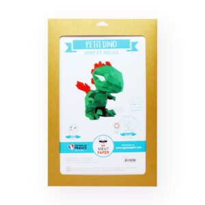 Petit dino en papier 3D
