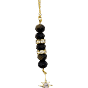 Pendulum : collier pendule – Obsidienne dorée d’Afrique