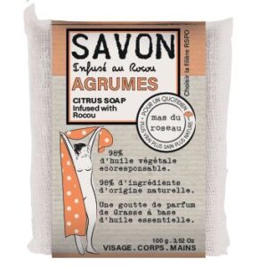 Savon Agrumes  - Infusé au Rocou