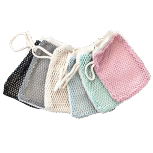 Pochon à savon en Coton Bio - Couleurs aléatoires