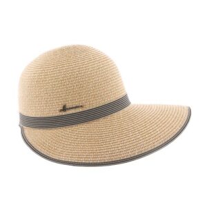 Casquette en paille papier - Almeria Naturel
