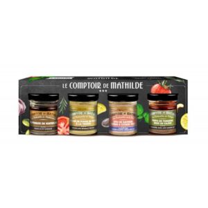 Coffret Mathildettes Salées - 4 tartinables x 30g