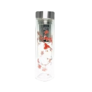 Tisanière verre Flowtea - Fleurs de Cerisier