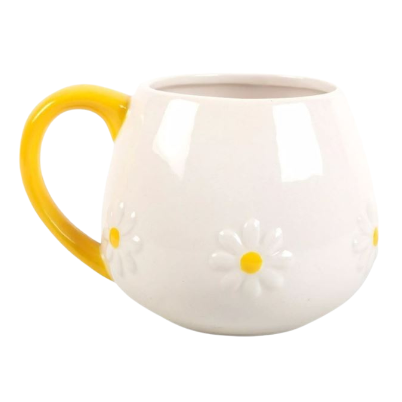 Tasse en céramique Arrondie - Marguerite