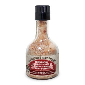 Moulin empilable au sel rose de l'Himalaya et au piment d'Espelette