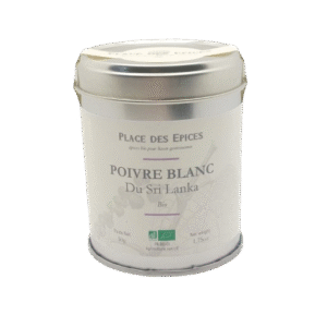 Poivre blanc Bio du Sri Lanka