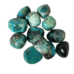 Chrysocolle - Pierre Roulée 15 à 30mm