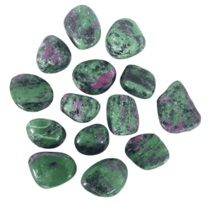 Rubis Zoïsite - Pierre Roulée 20 à 30mm
