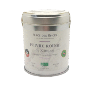 Poivre rouge de Kampot IGP Bio