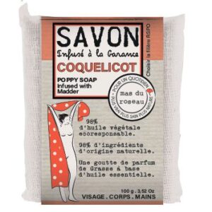 Savon Coquelicot - Infusé à la Garance