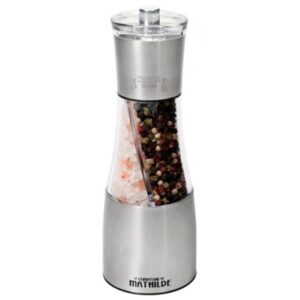 Moulin Alu 2 En 1 - Sel Rose De L'Himalaya/ 4 Poivres & Baies