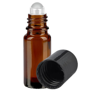 Flacon Roll-on ambré - 5ml