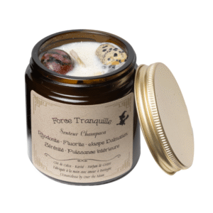 Bougie de lithothérapie Force Tranquille - Champaca