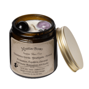 Bougie de lithothérapie Mystic Coco - Glace Coco