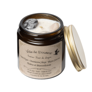 Bougie de lithothérapie Voile de Douceur - Fruit du dragon