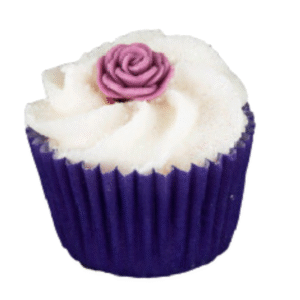 Mini Cupcake bain/douche - Rose Vintage