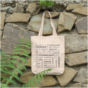 Tote bag Belgicismes Une Fois