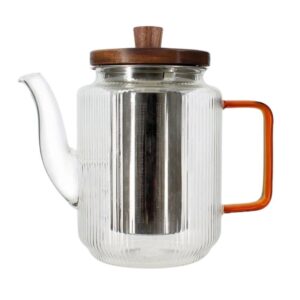 Théière KARL ambre en verre borosilicate 550ml