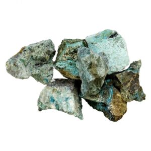 Chrysocolle - Pierre Brute 20 à 40mm