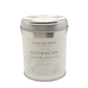 Fleur de sel au zeste de citron vert
