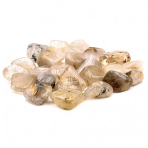 Quartz Rutilé - Pierre Roulée 30 à 40mm