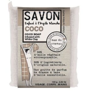 Savon Noix de Coco - Infusé à l'argile blanche