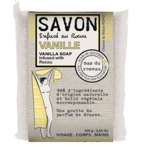 Savon Vanille - Infusé au Rocou
