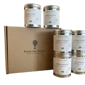 Coffret Vide - 6 pots d'épices