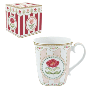 Coffret Mug En Porcelaine - Flowery