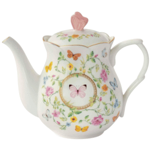 Théière porcelaine - Dancing butterflies