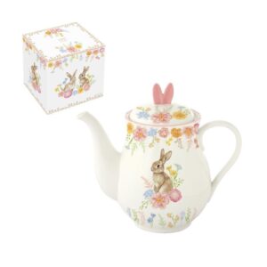 Théière en porcelaine 900 ml en boite TRES JOLIE