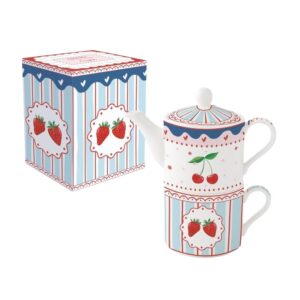 Coffret théière + 1 tasse - Fruit Mania