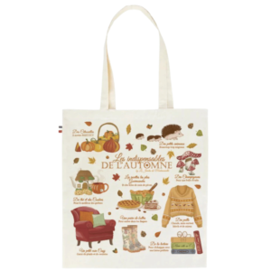 Tote bag - Les indispensables de l'automne