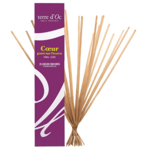 Encens Parfumés - Coeur Gravé Sur L'Ecorce