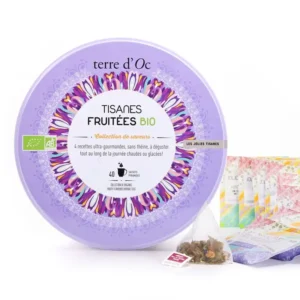 Coffret Tisanes fruitées Bio - 40 sachets