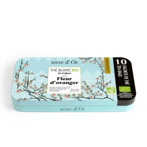 Thé blanc bio - fleur d'oranger - Sachets