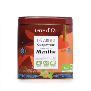 Thé vert bio - Feuilles de menthe