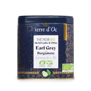 Thé noir bio - Earl Grey Bergamote