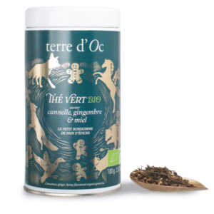 Thé vert BIO Cannelle, Gingembre & Miel
