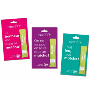 Matcha - Stick sur cartonette