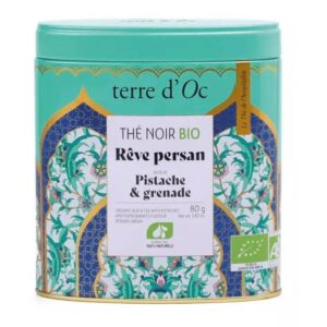 Thé noir bio - Pistache & grenade