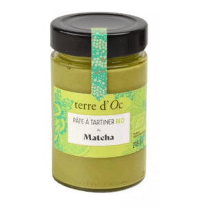 Pâte à tartiner bio - Au matcha