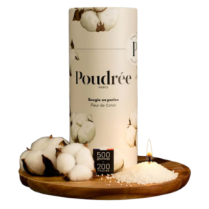 Perles de bougie - Fleur de coton