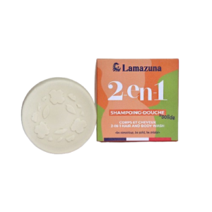 Shampoing solide douche 2 en 1