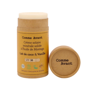 Crème Solaire SPF30 Lait De Coco, Vanille - Version 3