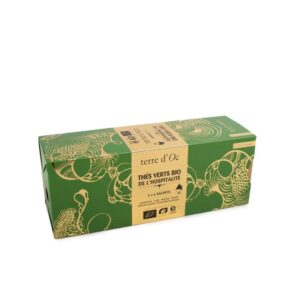 Coffret Infusettes Thés Verts Bio De L'Hospitalité