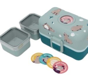 Bento Enfant - Trésor bleu Capy